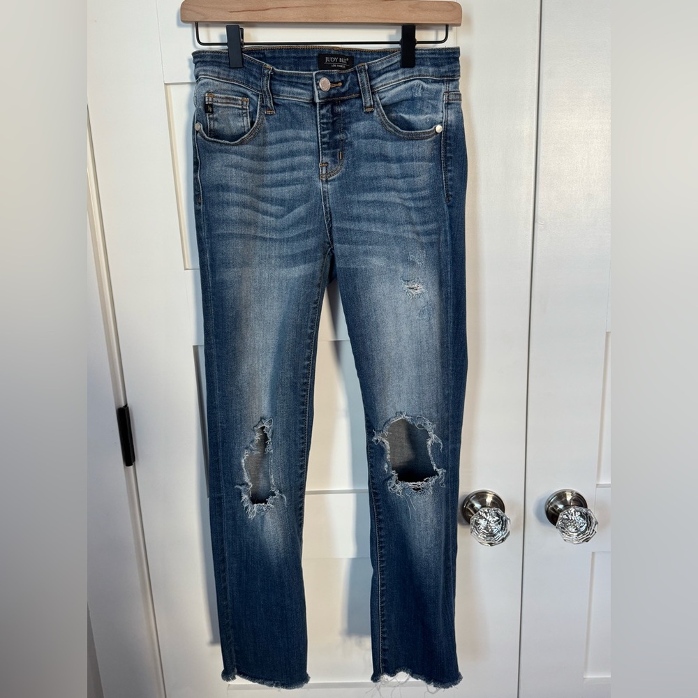 Judy Blue Women's Ripped Skinny Jeans size 7|28
